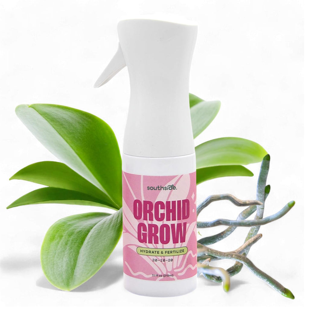 Southside Orchid Grow Fertilizer - 7.1 Oz | Revive Dormant Orchids with Gentle Continuous Spray