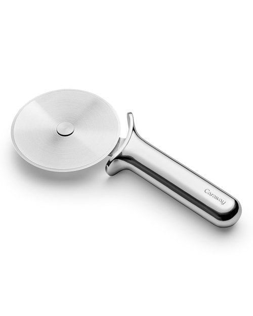 Caraway Pizza Cutter Wheel - Non Toxic Stainless Steel - Essential Kitchen Tool - Ergonomic Handle