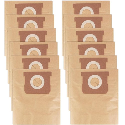 25-1238 Vacuum Bags for Stanley 4 Gallon Vacuum - 12 Pack Dust Bags for Stanley Vacuum Replace Part PCX18301-4B PCX18301-4C SL18301-3B SL18301-4B