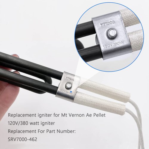 Replacement Part SRV7000-462/812-3811 for Quadrafire 18" Loop Igniter Heating Element 380 Watts, Ignitor Compatible with Quadrafire, Heatilator Eco-Choice Pellet Stoves
