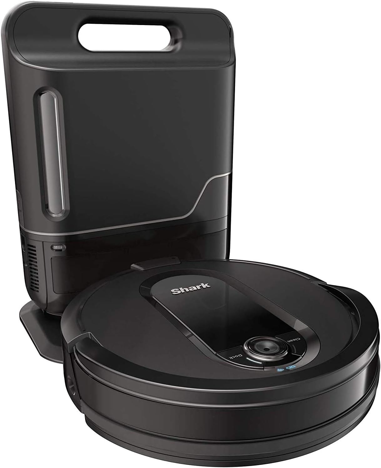 Shark RV1001AE IQ Robot Vacuum - Self-Empty XL with Smart Navigation & Wi-Fi | Works with Alexa, Black
