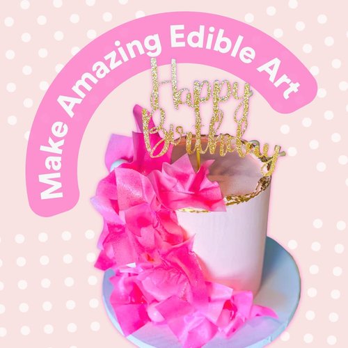 Printable Edible Wafer Paper Sheets from paper2eat (Standard (0.30 mm - 200 sheets))