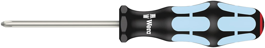 Wera Screwdriver Set - 6-Piece Stainless Steel with Rack | 3334/3350/3355/6 Models