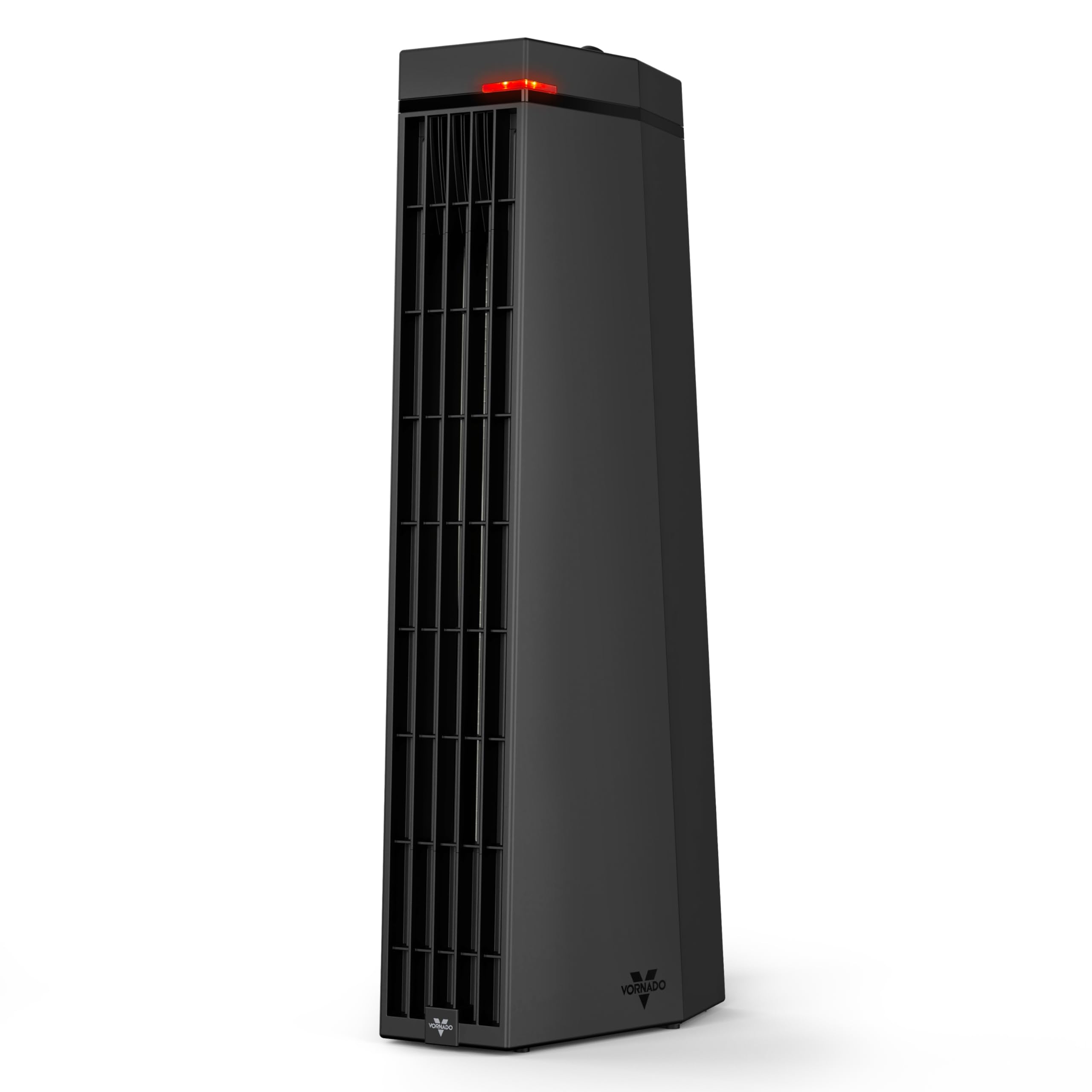 Vornado Rise 20H (2025) Whole Room Tower Heater for Home, 3 Heat Settings, Advanced Safety, Targeted Heating, 20 Inches Tall, Manual Control Dial, Heater for Bedroom, Office, and Home Use, Black