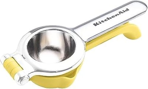 KitchenAid Citrus Juice Press Squeezer - Efficient Lemon & Lime Juicing with Seed Catcher | 8 Inch