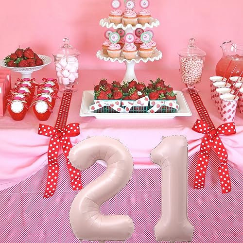 40 Inch Baby Pink Number 11 Foil Balloon for Birthday & Events