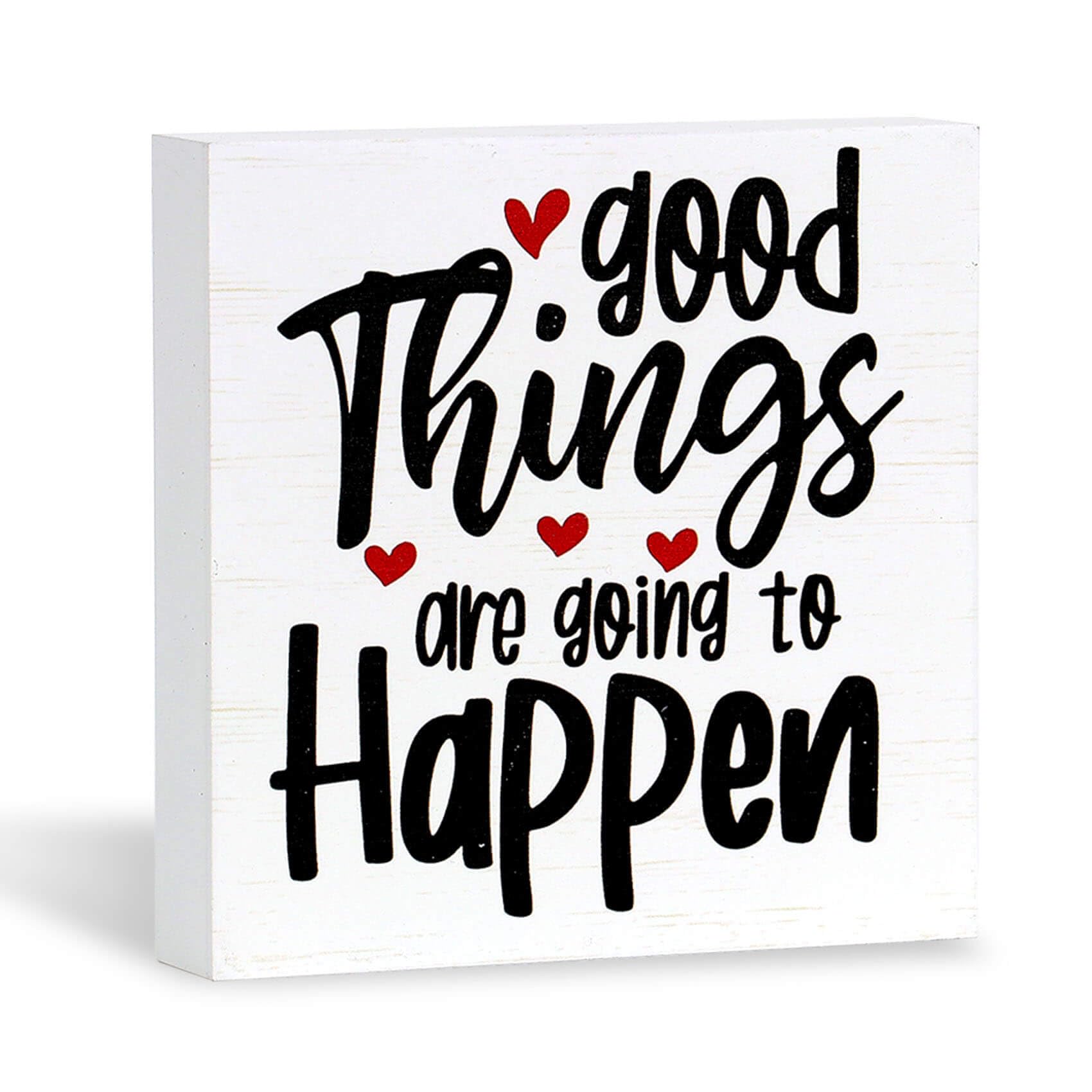 Double-Sided Wooden Box Sign, But Did You Document It Office Decor 2-in-1 Sayings Wood Block Signs, 5x5 Inches Reversible Table Centerpiece Decorations for Desk