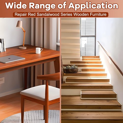 CALIDAKA Furniture Repair Wood Repair Markers Touch Up Pen Marker Repair Pen for Stains,Scratches,Wood Floors,Tables,Carpenters Simple Paint Fix(Black)