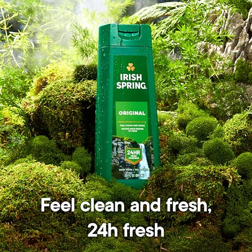 Irish Spring Body Wash for Men, Original Scent, 20 fl oz