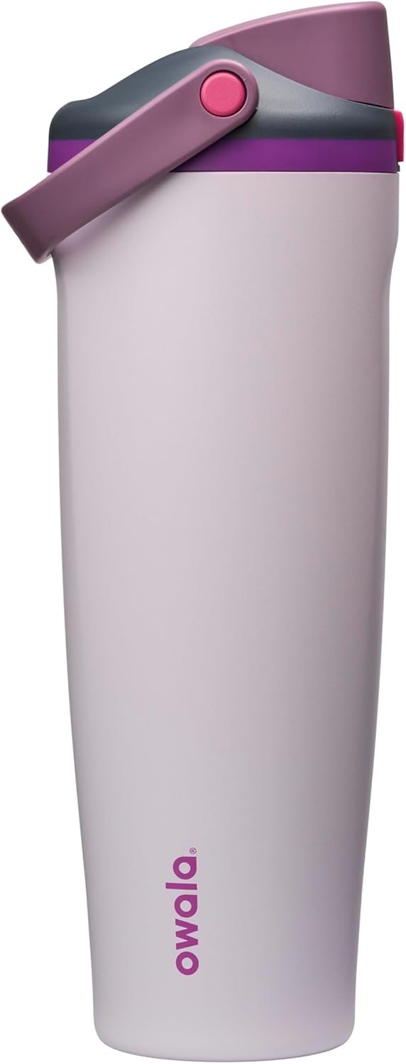 Owala FreeSip Sway Insulated Stainless Steel Water Bottle - 40oz, Two-Way Spout, BPA Free, Dreamy Field