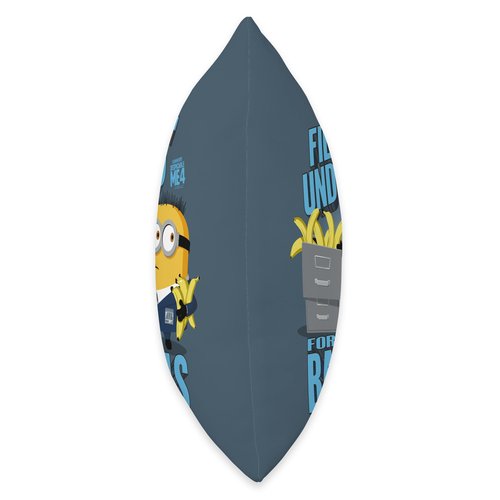 Minions Despicable Me 4 File Under B for Bananas Throw Pillow