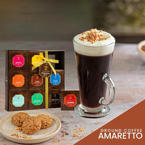 Gourmet Coffee Gift Set by Coffee Gifts - 9 Ground Coffee Assortments | Perfect for Coffee Lovers