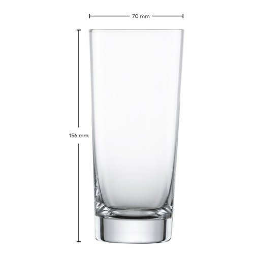 SCHOTT ZWIESEL Bar Special Long Drink Glass (Set of 4), Straightline Drinking Glass for Long Drinks, Dishwasher Safe Tritan Crystal Glasses, Made in Germany (Item No. 123639)