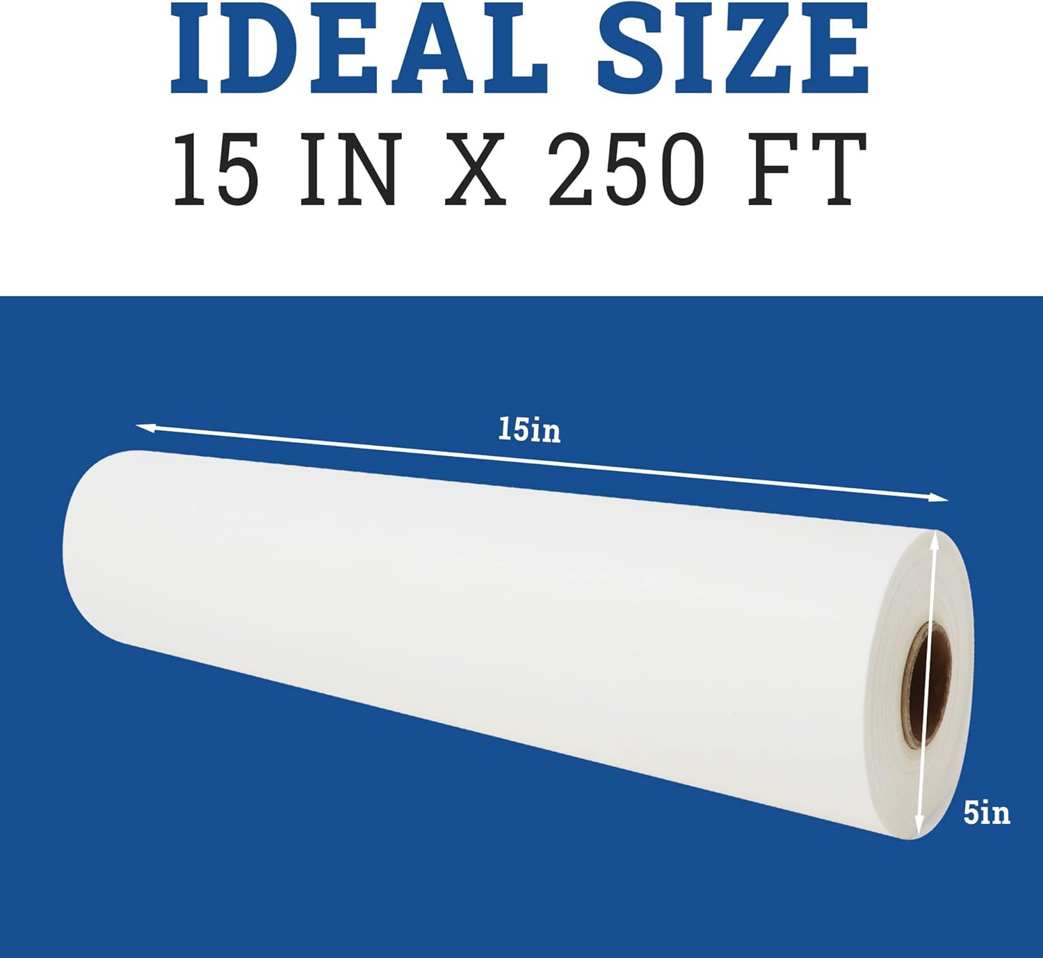 Reli Parchment Paper Roll - Non-Stick Baking Liners with Dispenser Box | 15" x 250 ft | Food Grade for Air Fryer & Grilling