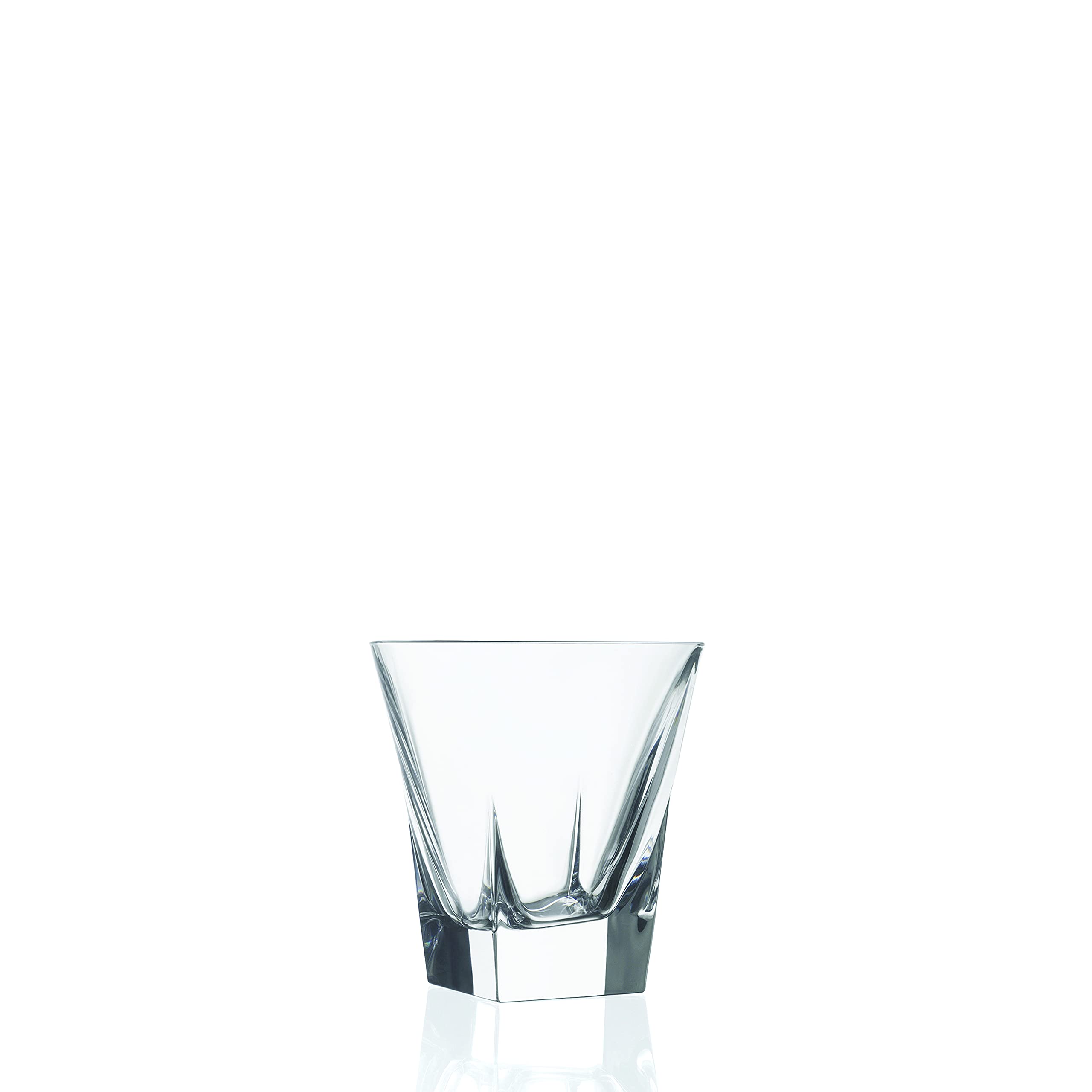 Barski Tumbler Glass - Double Old Fashioned - Set of 6 - Glasses - Designed DOF Crystal Glass Tumblers - For Whiskey - Bourbon - Water - Beverage - Drinking Glasses - 9.25 oz. - Made in Europe