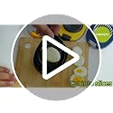 FANTEXY Stainless Steel Egg Slicer and Fruit Dicer - Easy Clean
