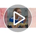 Gold Compact Makeup Mirror - 2X Magnifying Travel Mirror for Soccer Fans