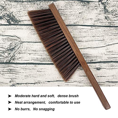 Soft Bristle Hand Broom Cleaning Brush with Wooden Handle