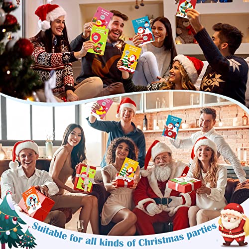 Christmas Scratch Off Cards Party Game Set - 96 Pcs Holiday Raffle Tickets