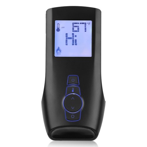 0.584.040 Gas Fireplace Radio Remote Transmitter GTMFSLA Series for SIT Proflame 2 IFC Fully Loaded Control Module, Fireplace Remote Handset Transmitter for Electronic Ignition Control Module, Black