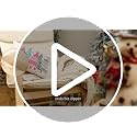 Watercolor Christmas Tree Pillow Cover 18x18 Inch Farmhouse Holiday Decor