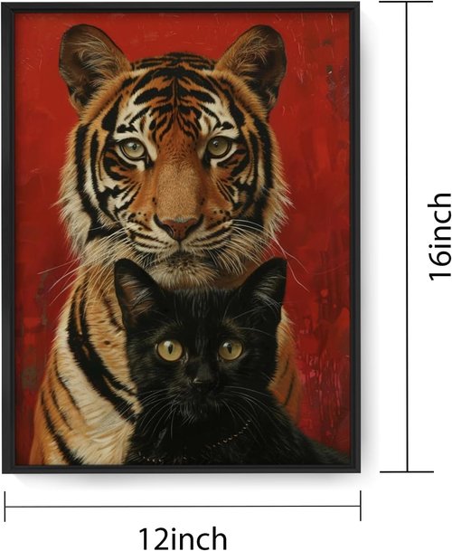 Canvas Prints | Custom Photo Wall Art - Turn Your Memories Into Framed Décor (12x16, Black Metal Frame)