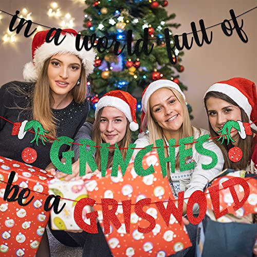 Funny Christmas Vacation Banner for Griswold Holiday Party Decorations