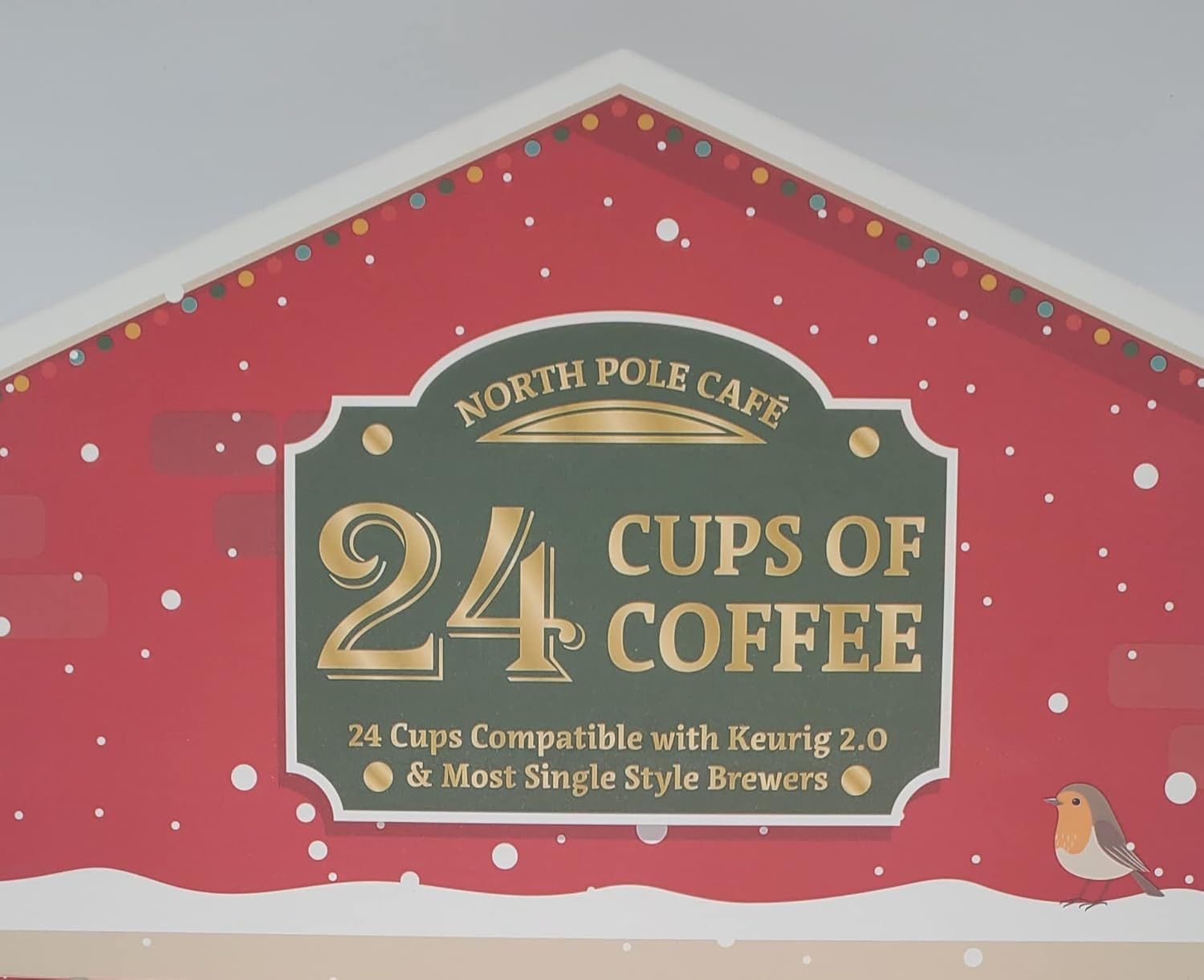 Skiennix Holiday Coffee Advent Calendar - 24 Premium Single-Serve 100% Arabica Flavored Coffees
