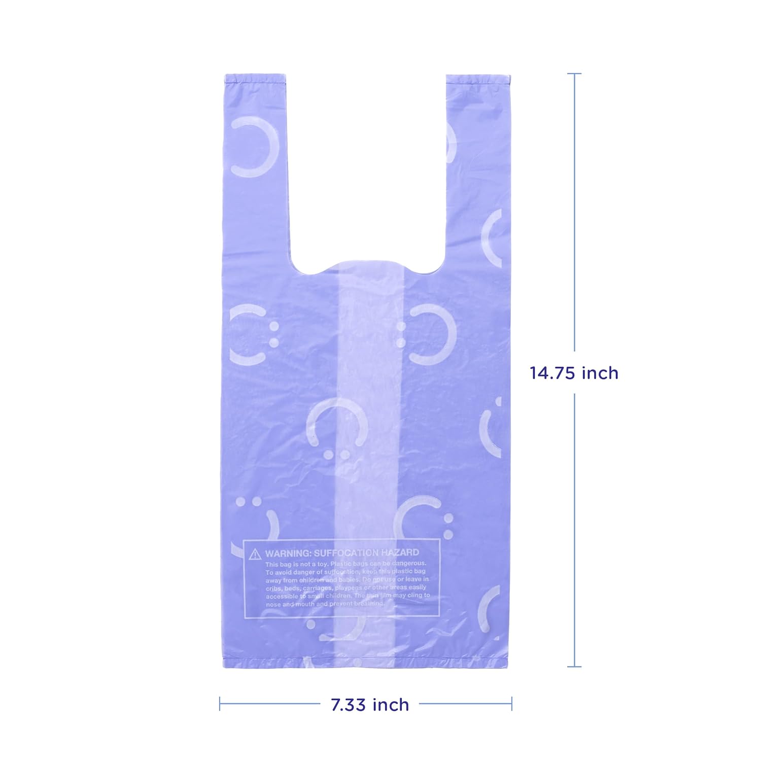 Ubbi Lavender Scented Disposable Diaper Sacks - Easy-To-Tie Tabs | 200 Count Pet Waste Bags