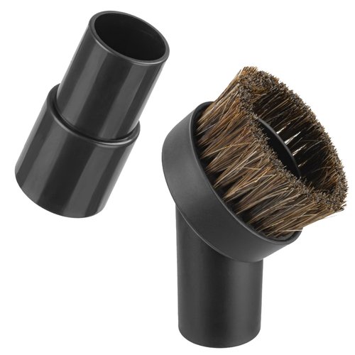 2PACK Round Dust Brush For Shark Vacuum Attachment Replacement with Hose Adapter, For Most Vacuum Cleaners Accessories
