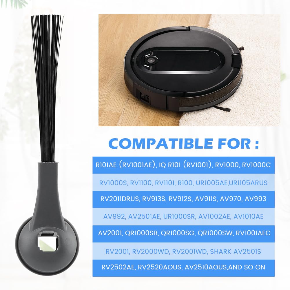 12pcs Replacement Parts for Shark Robot, shark vacuum accessories, Replacement Side Brushes Compatible with All Shark IQ and AI Series Robot Vacuum Models