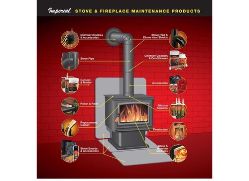 Imperial Group USA Stove Board, Black, 32 x 42