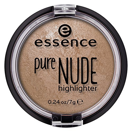 Essence Pure Nude Baked Powder Highlighter - Natural Radiance Face Glow
