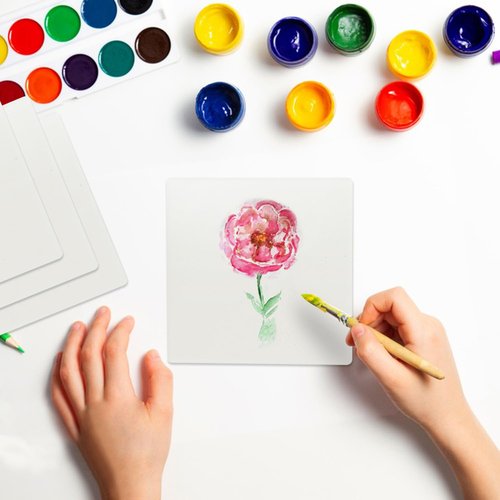 60 Pieces 4 Inch Blank Ceramic Coasters, Unglazed Ceramic Tiles Coasters, Ceramic Tiles with Cork Backing Pads for Painting, DIY Crafts, Mosaics, Square, White.by GNIEMCKIN