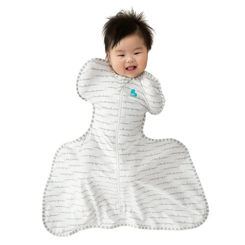 Love To Dream Swaddle UP - Baby Sleep Sack for Hip Dysplasia | Wider Fit for Harness, Medium