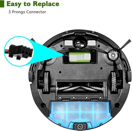 TOPUSSE 14.4V 2800mAh Li-ion Replacement Pa04 Battery Compatible with Ecovacs Deebot Vacuum N79 N79S DN622 & Eufy RoboVac 11S, 11S MAX, RoboVac 15C 30C MAX 25C G10 G20 G30 G40G