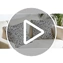 Fjfz 18x18 Inch Blue Floral Boho Throw Pillow Covers Pack of 2
