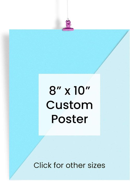 EzPosterPrints - Custom Poster Print - Upload Your Image for Personalized 8x10 Photo Prints