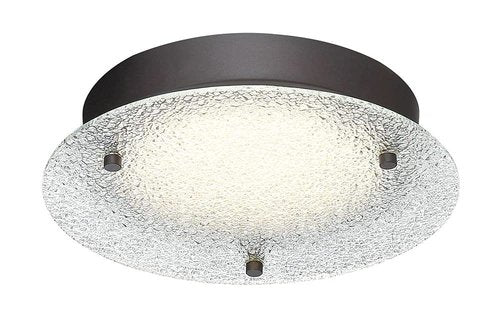 9" Edge Lit LED Flushmount, 987 lm, 90 CRI