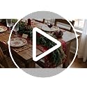 Christmas Garland with Lights 6FT Red Berries & Pine - Double Variation