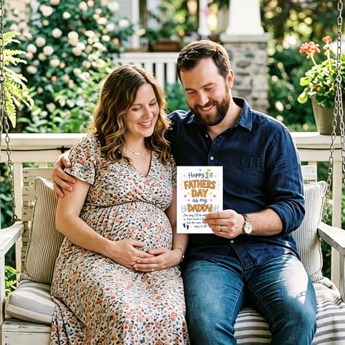 First Father's Day Card for New Dads - Sentimental Keepsake