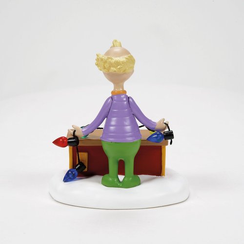 Department 56 Dr. Seuss Grinch Village Accessories The Lightbulb Tester Figurine, 3 Inch, Multicolor