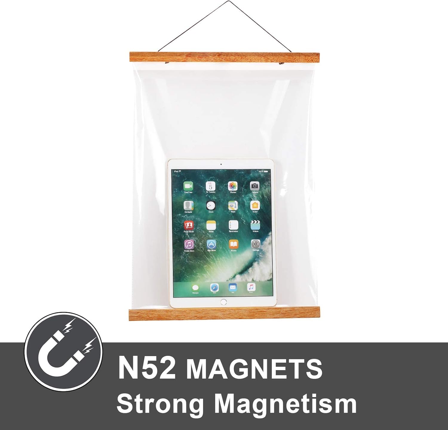 WITCOLOR Magnetic Poster Hanger Frame - 20" Wide Magnetic Wall Holder for 20x28, 20x30, 20x20, 20x16, 20x24 Posters