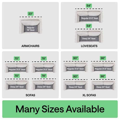 GORILLA GRIP Heavy Duty Couch Cushion Support Board to Fix Sagging Sofas, 24 x 70 Wide Sofa, Thick Plywood Boards Add Strong Seat Supports, Stays in Place, Replacement Stuffing Under Couches, Grey