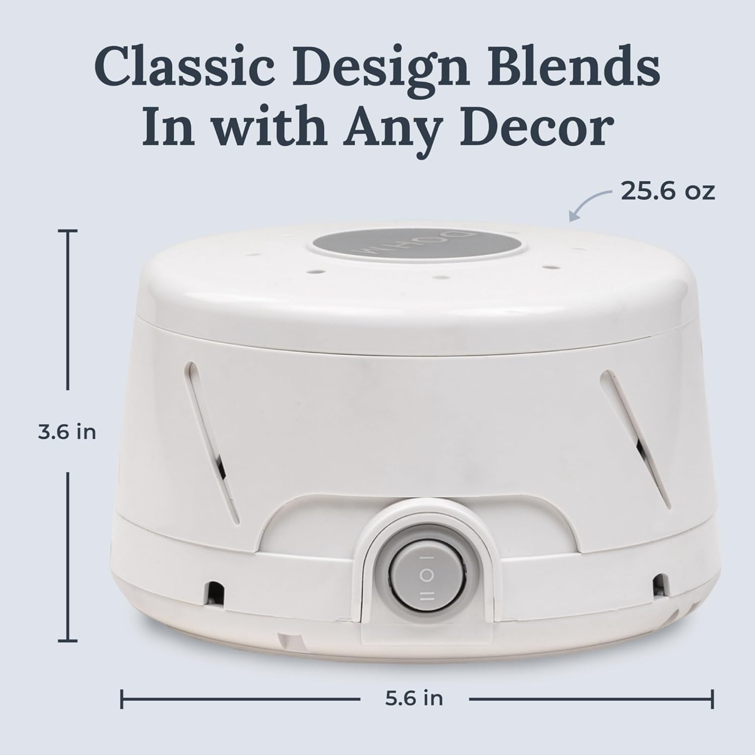 Yogasleep Dohm Classic White Noise Sound Machine - Soothing Natural Sounds for Sleep Therapy & Meditation