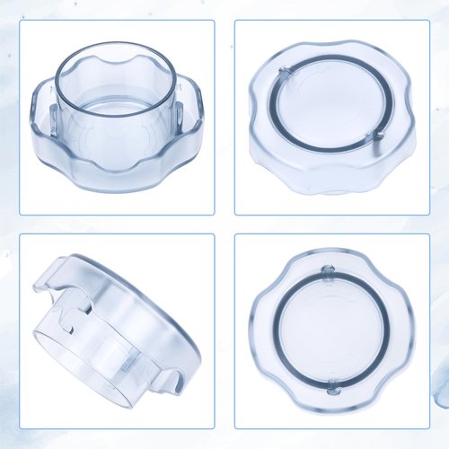 2pcs Lid Plug Replacement Part Accessories for Vitamix 64oz Advance Low-Profile Container, Blender Replacement Cap Compatible with Vitamix 7500 Series, Pro 750 Model, 300 Professional Series & More