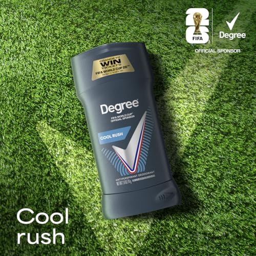 Degree Men Antiperspirant Deodorant Stick Cool Rush 2.7 oz