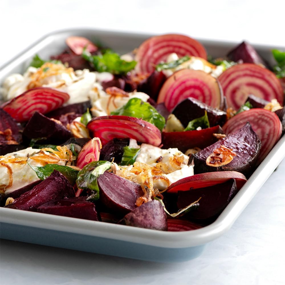 Nordic Ware Brilliant™ Quarter Sheet Pan - Nonstick, PFAS-Free, 13x10 Size with Reinforced Steel Rim