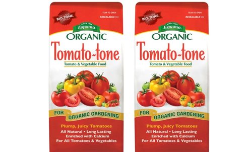 Espoma Organic Tomato-Tone Fertilizer - Boost Flower & Fruit Production | 4 lb Bag - Pack of 2