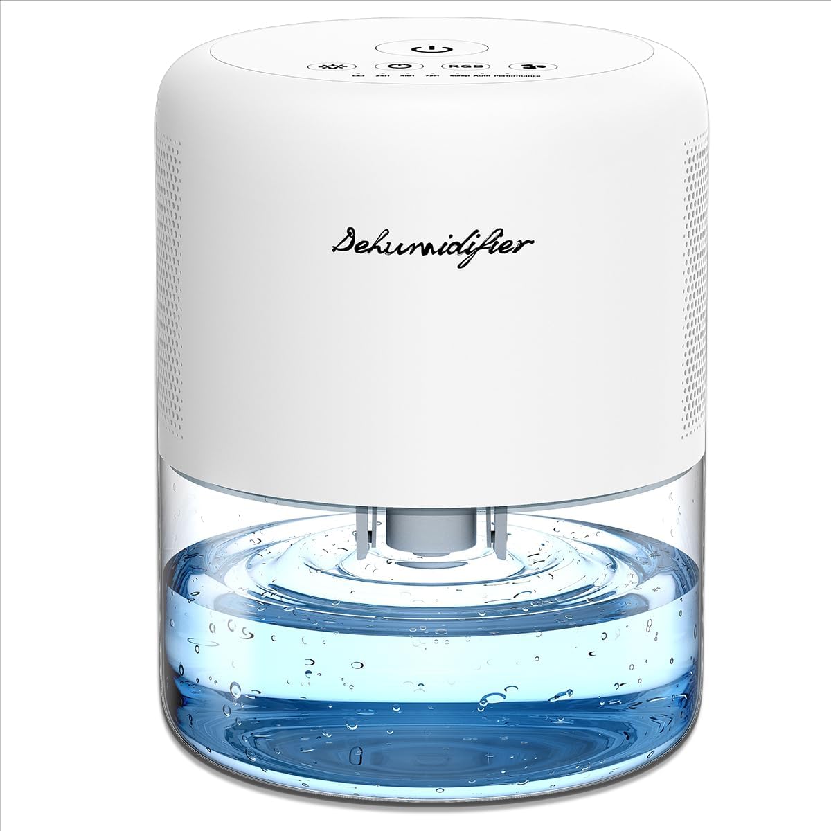 Skiennix Dehumidifier | Quiet 44oz Portable Unit with Auto Defrost & 10 Color Options for Home & RV